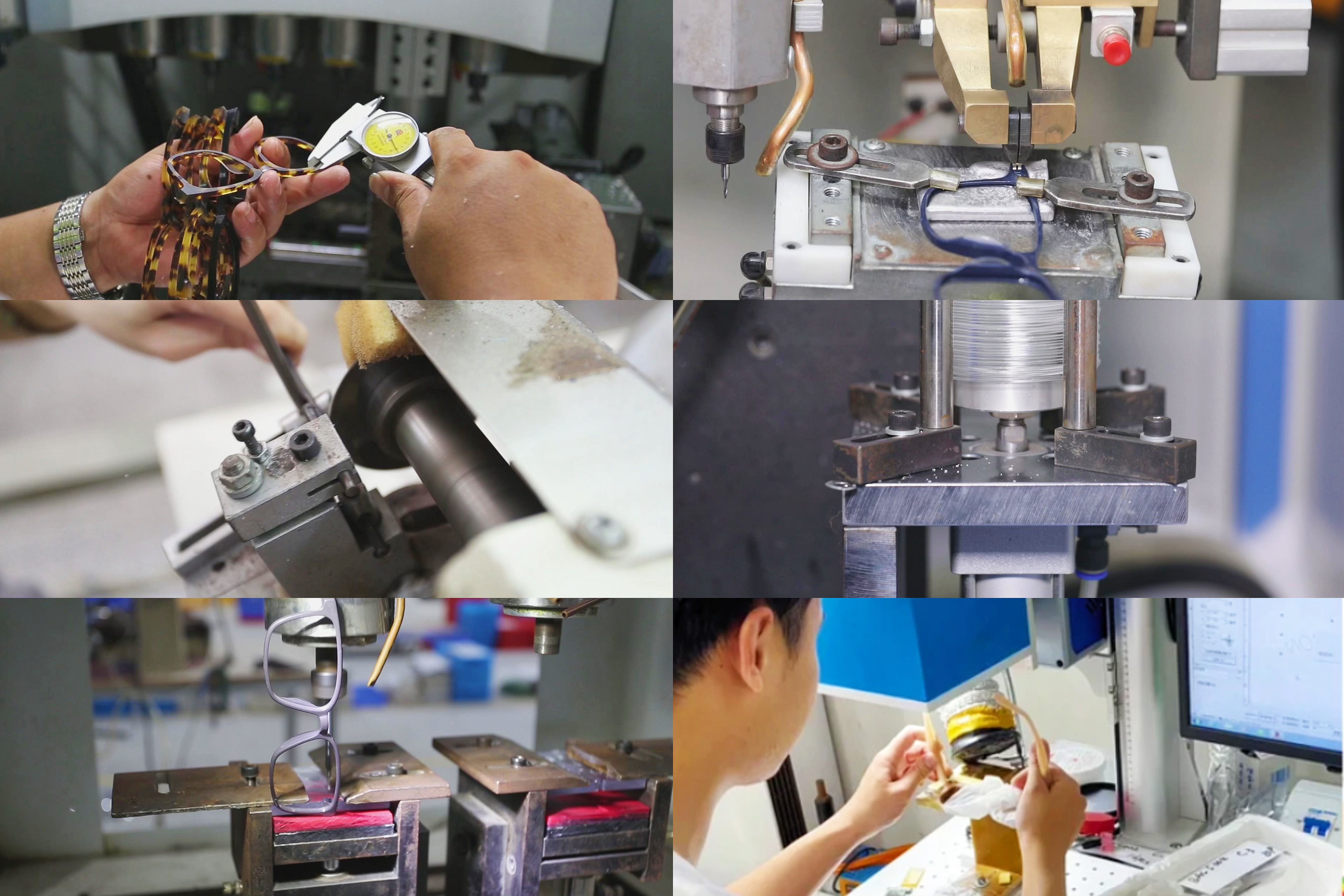 Eyewear Manufacture Production