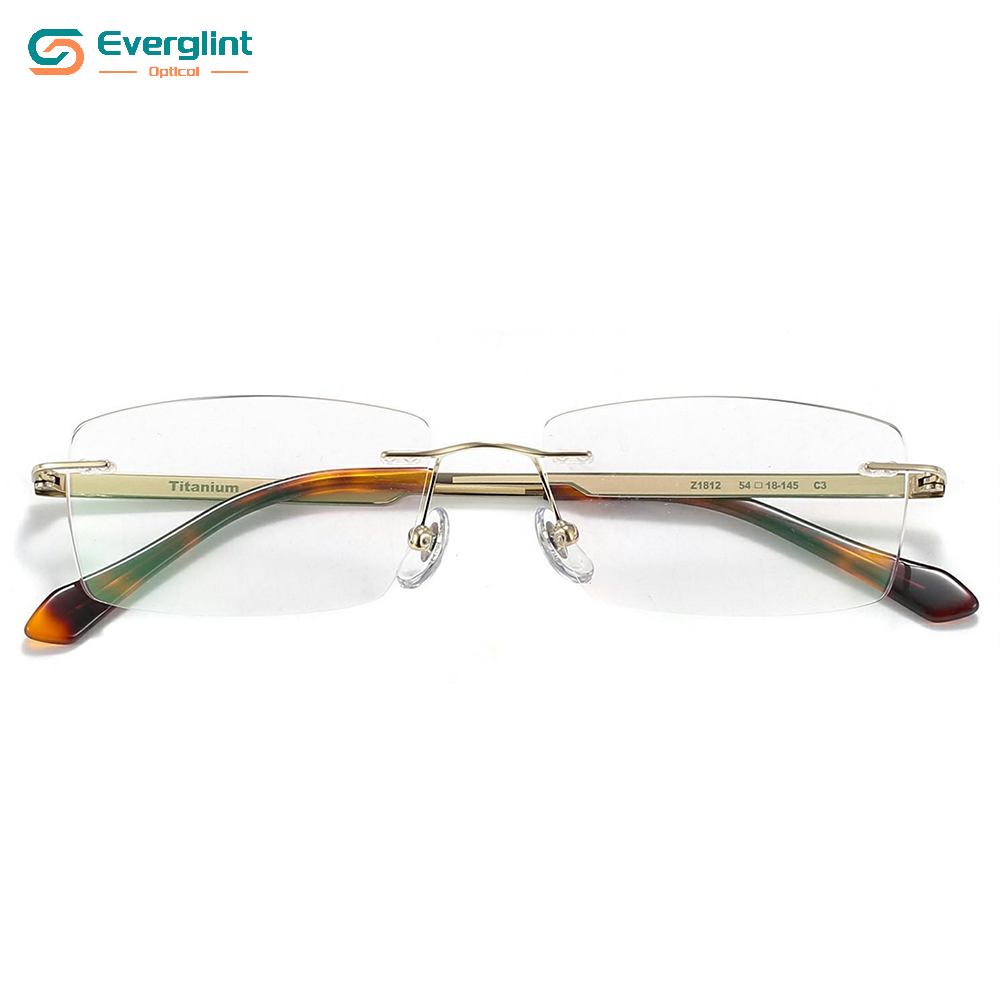 Rimless Elegant Titanium EGM18175