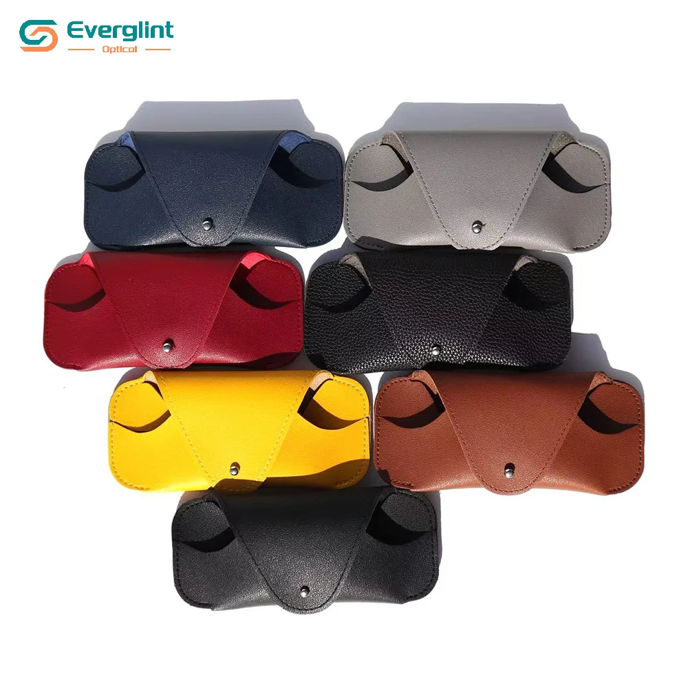 EG19012 PU Glasses Case Hot Seller Ready Hademade Sunglasses Packing
