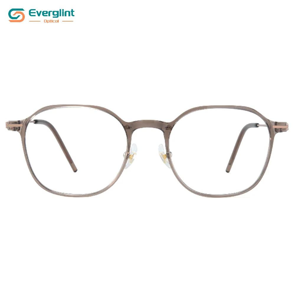 Tailored Oval Titanium Temple Optical EGM15138