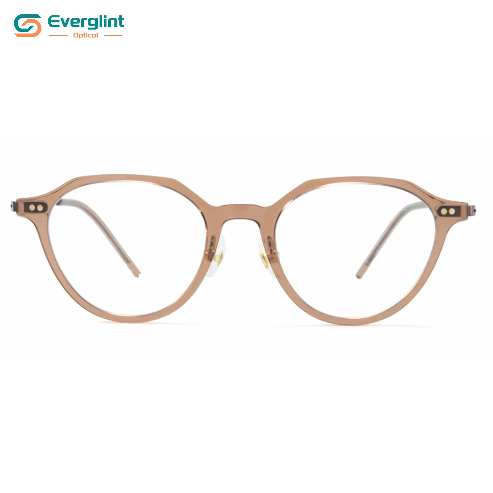 Geometric High-end Titanium Temple Optical EGM15133
