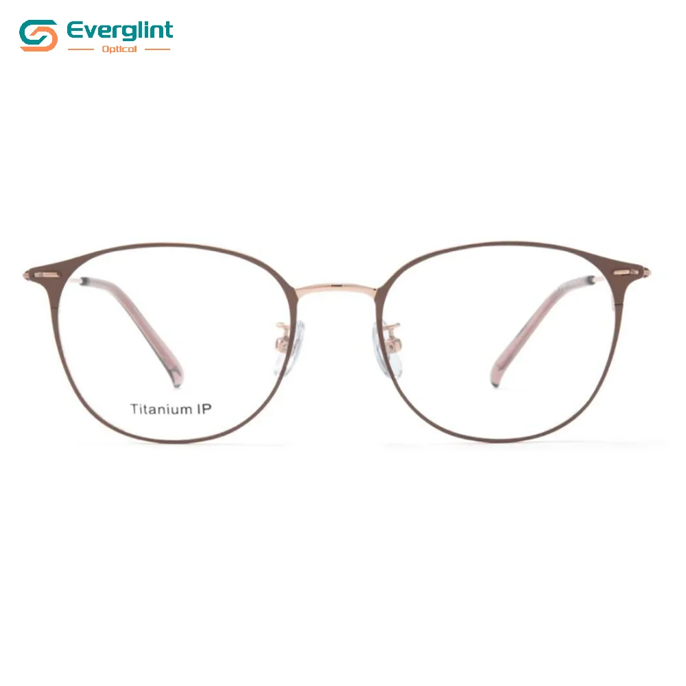 Sophisticated Premium Titanium Temple Optical EGM15123