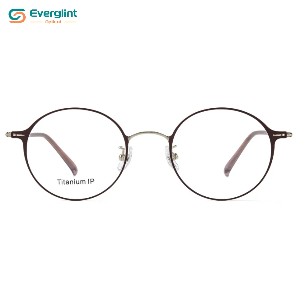 Classic High-end Titanium Temple Optical EGM15121