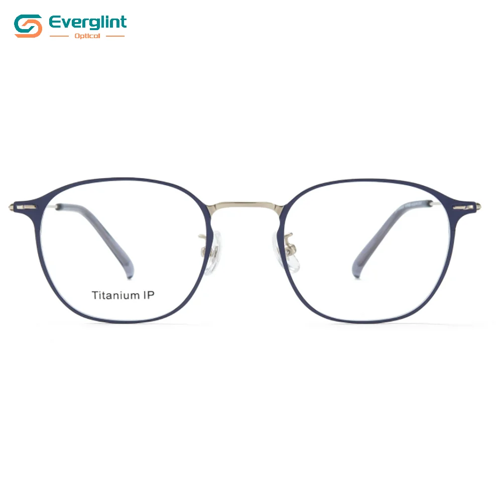  Trendy Thin Metal Front Titanium Temple Optical EGM15118