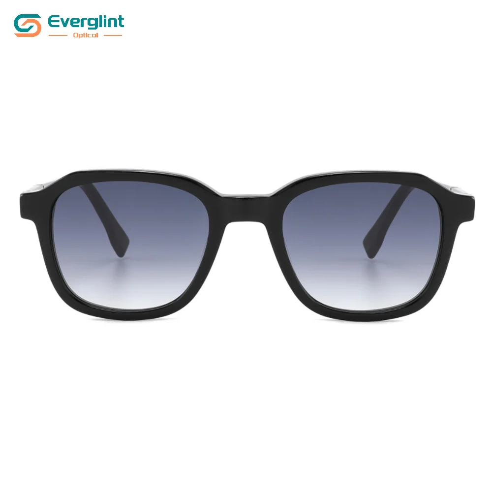Chic Oval Unisex Acetate Sunglasses EGS1