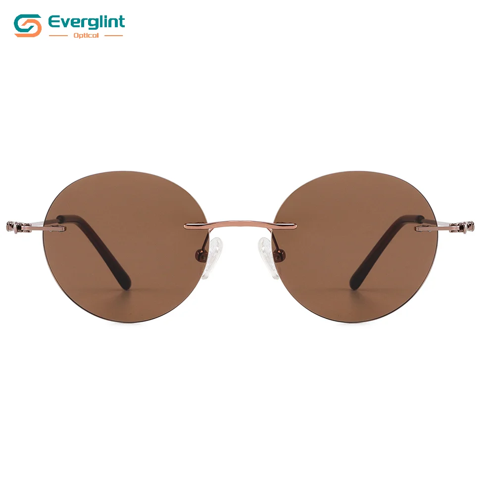 Top-tier Rimless Metal Sunglasses EGS15105