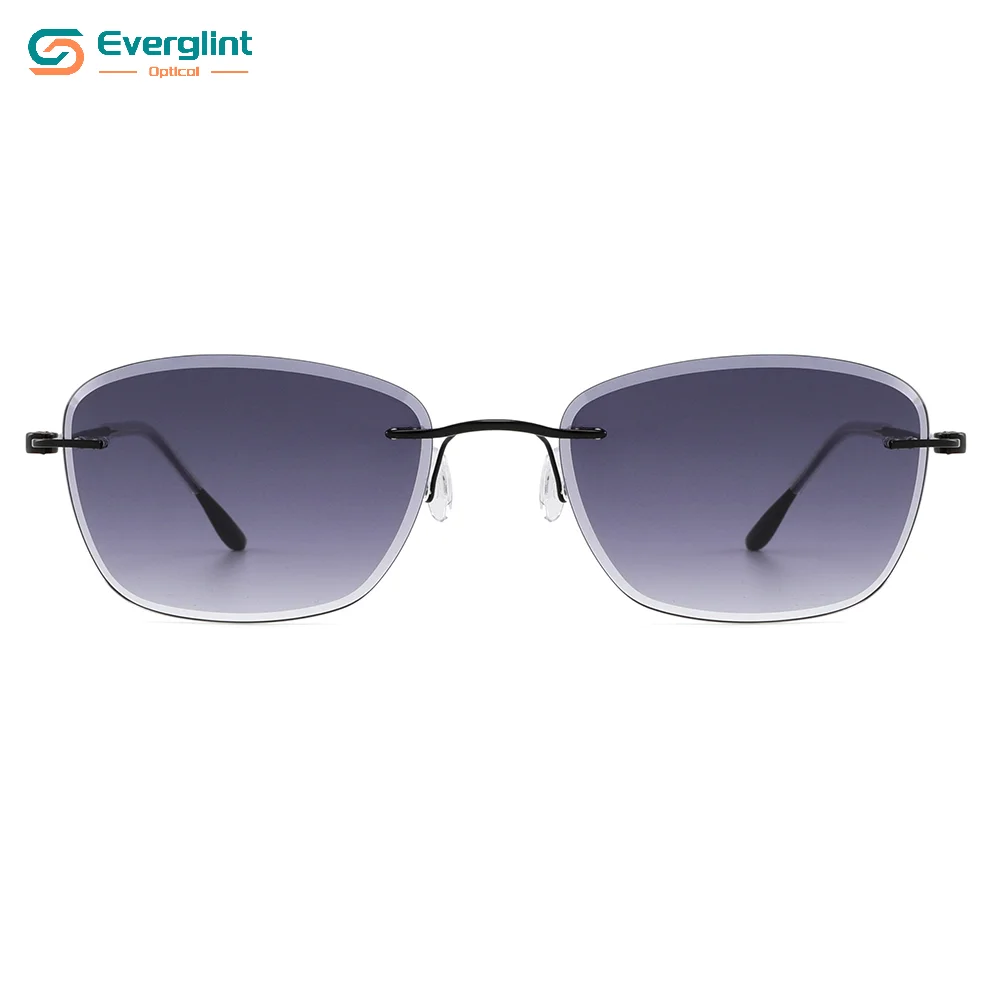 Stylish Premium Unisex Rimless Metal Sunglasses EGS15100