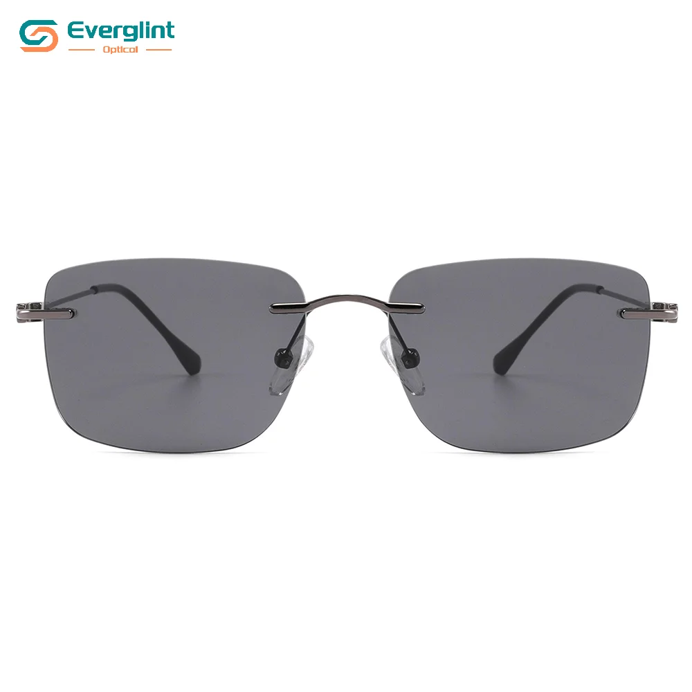 Contemporary Premium Unisex Rimless Meta