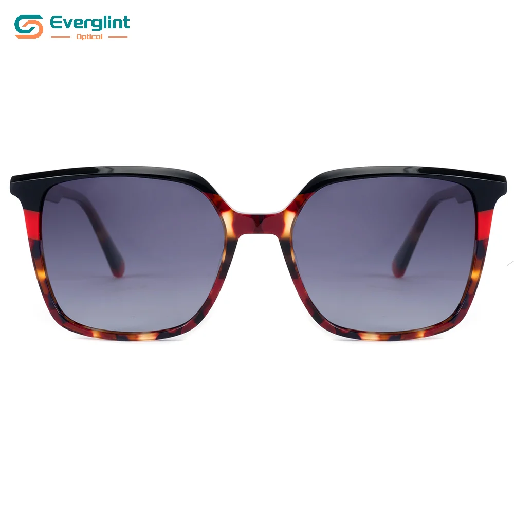 Trendy Lamination Unisex Acetate Sunglasses EGS15089