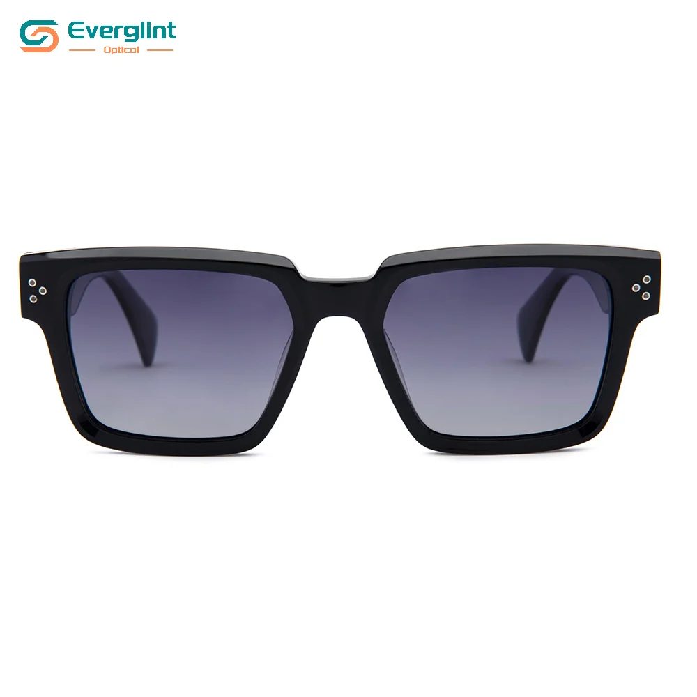  High-end Square Hand-made Unisex Acetat