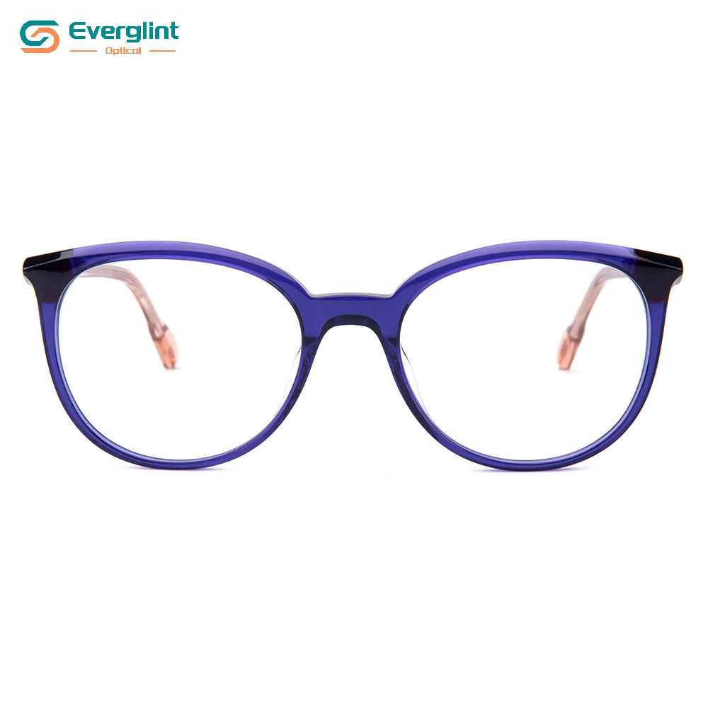 Elegant Exquisite Lamination Acetate Female Optical EGA15047