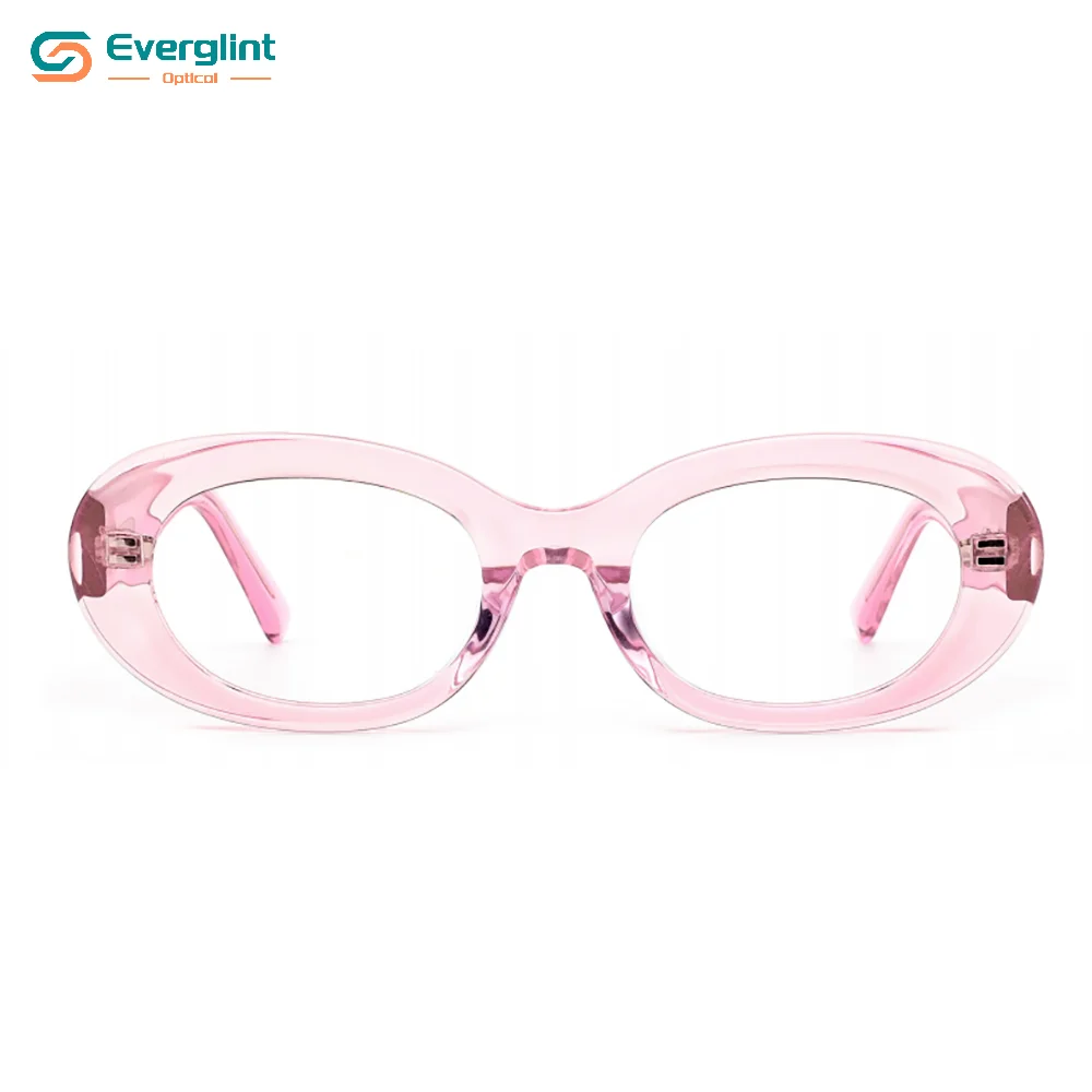 Pastel Ovel Acetate Unisex Optical Frame