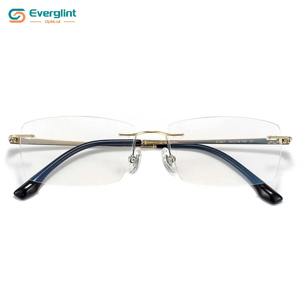 Rimless Elegant Titanium EGM18182