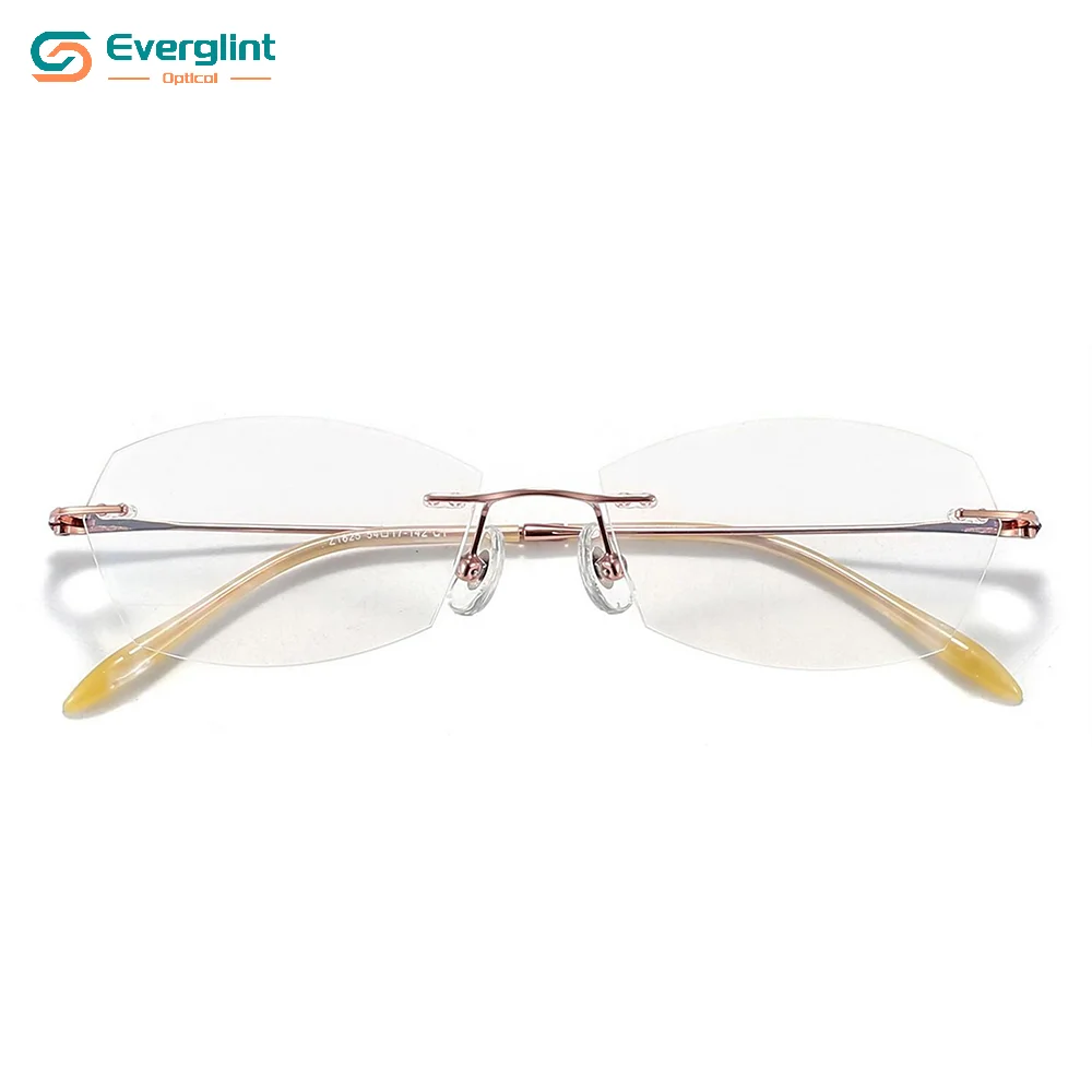 Rimless Elegant Titanium EGM18183