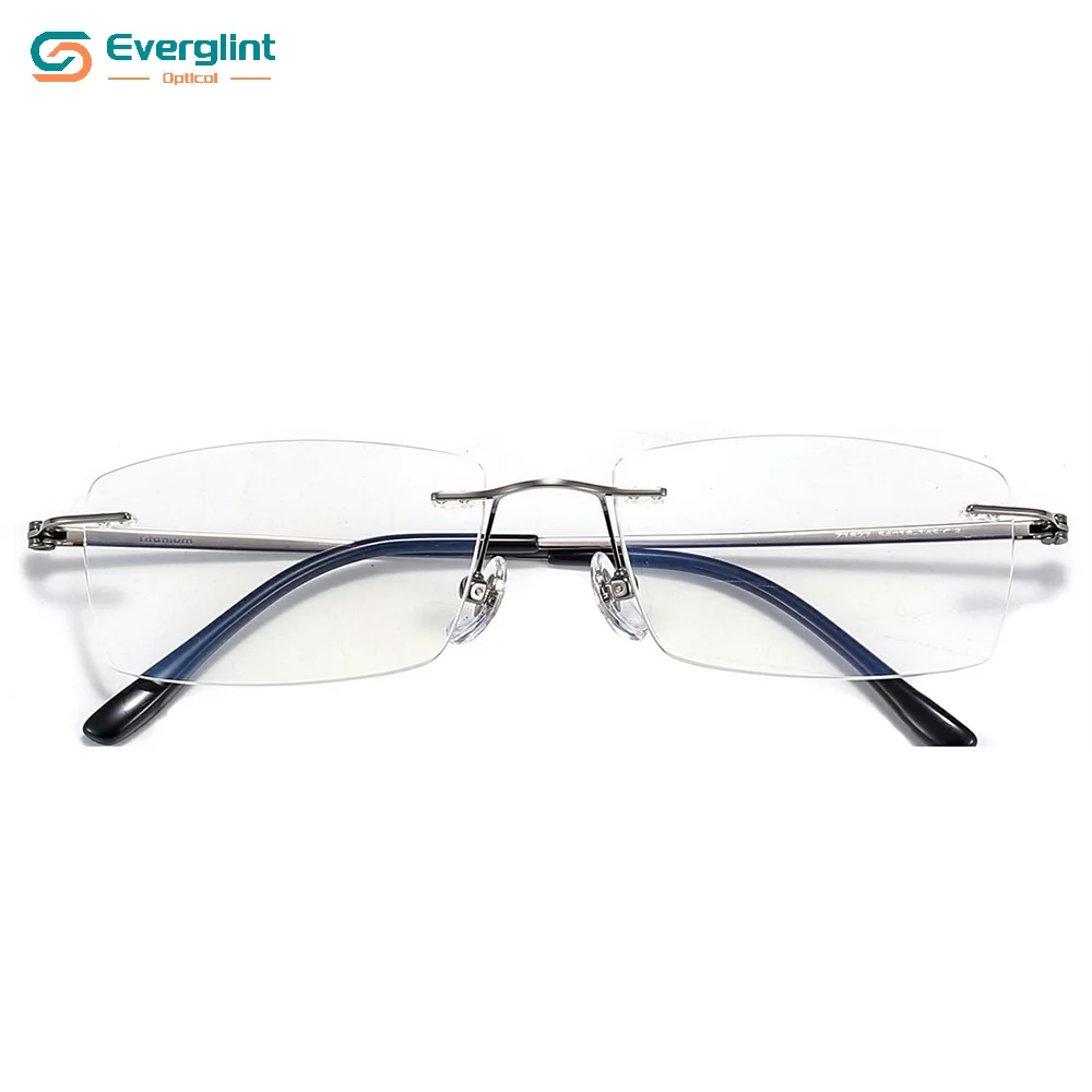 Rimless Elegant Titanium EGM18184