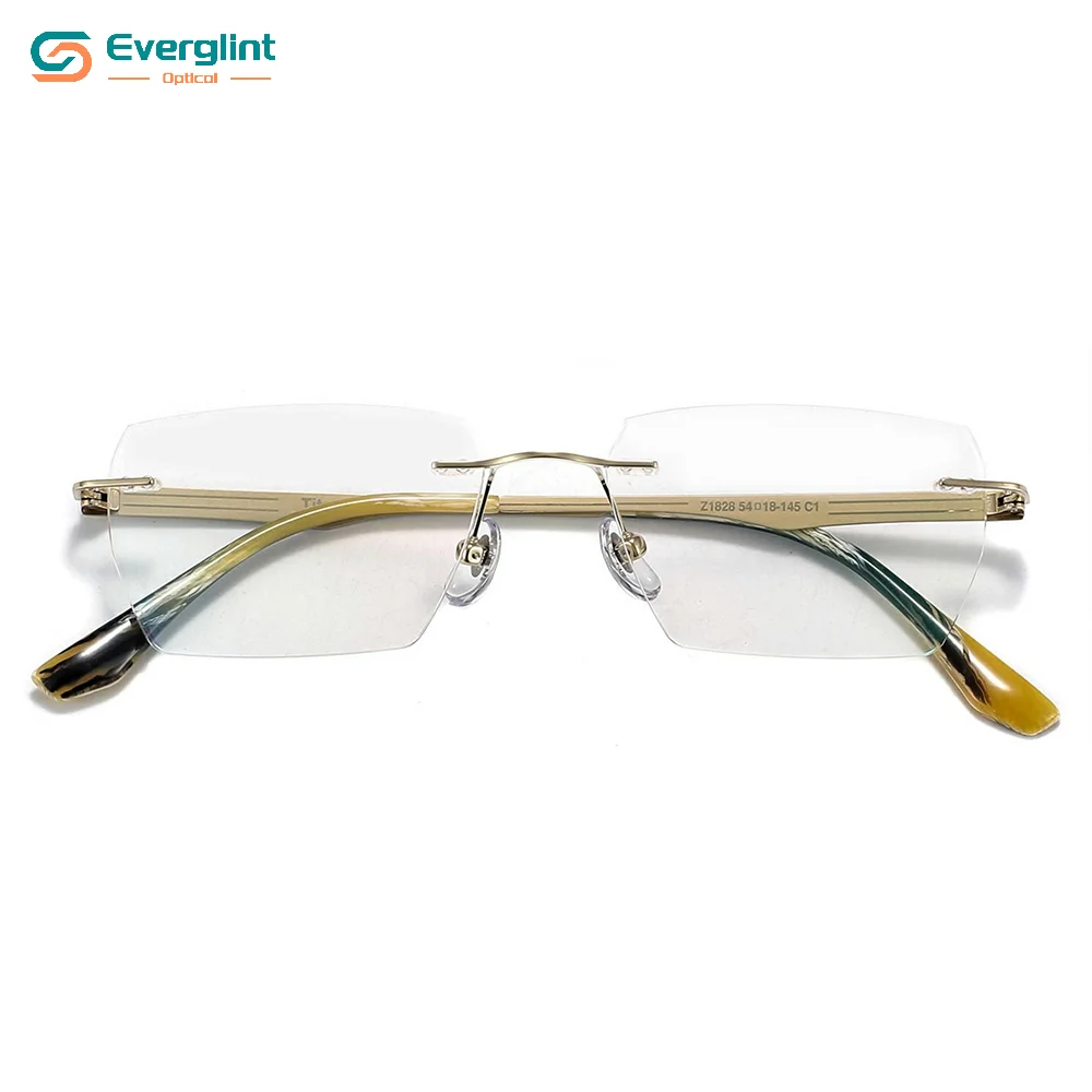 Rimless Elegant Titanium EGM18185