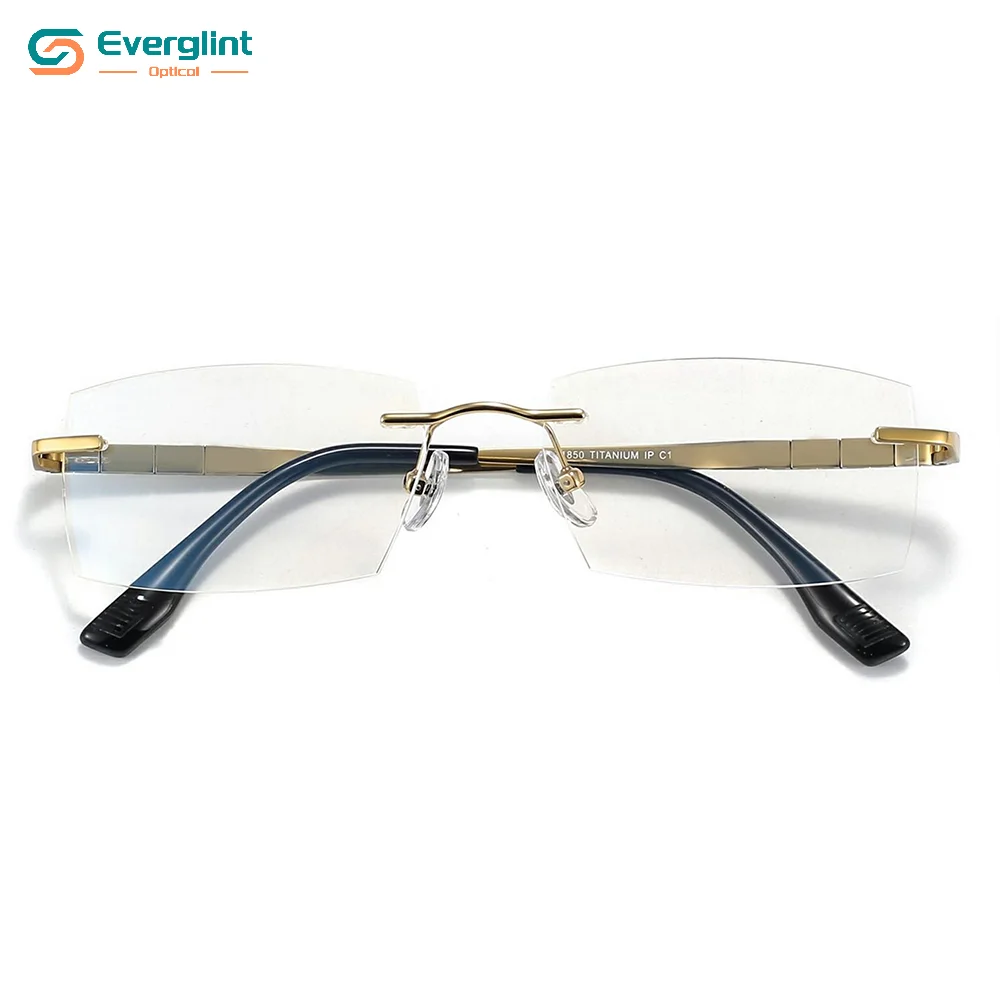 Rimless Elegant Titanium EGM18187