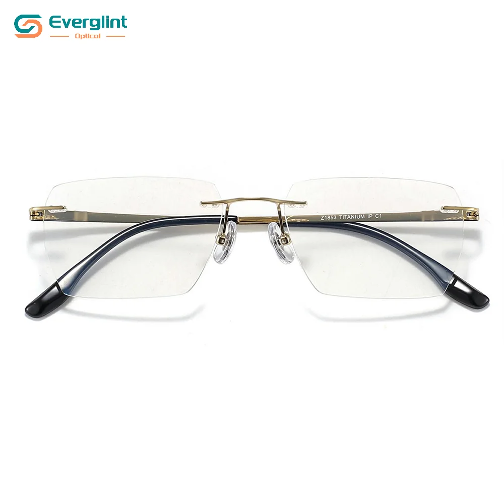 Rimless Elegant Titanium EGM18188
