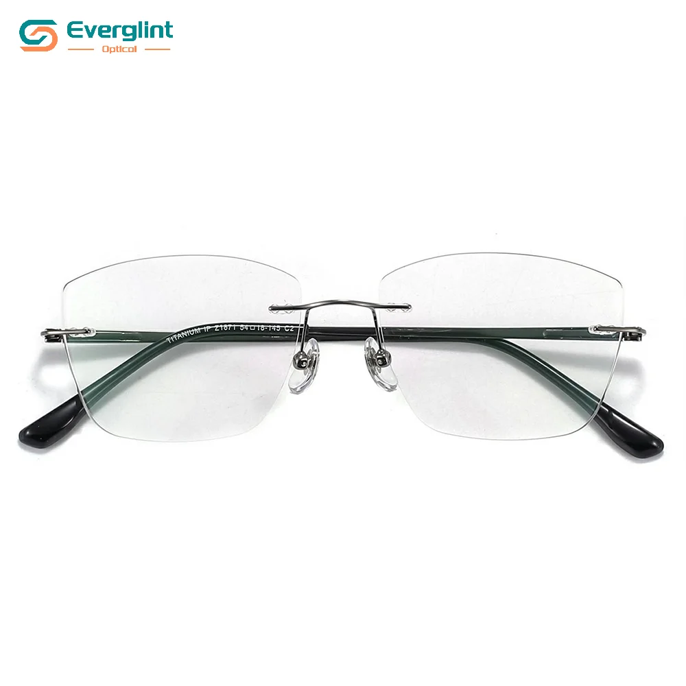 Rimless Elegant Titanium EGM18190