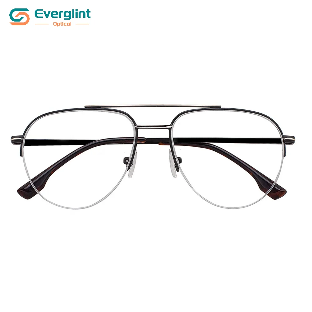 Stylish Top Bar Rimless Metal Unisex Opt