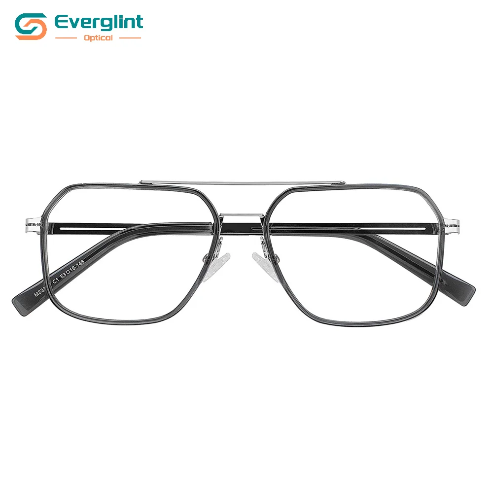 Modern Innovative Top Bar Metal Male Optical EGM15069 