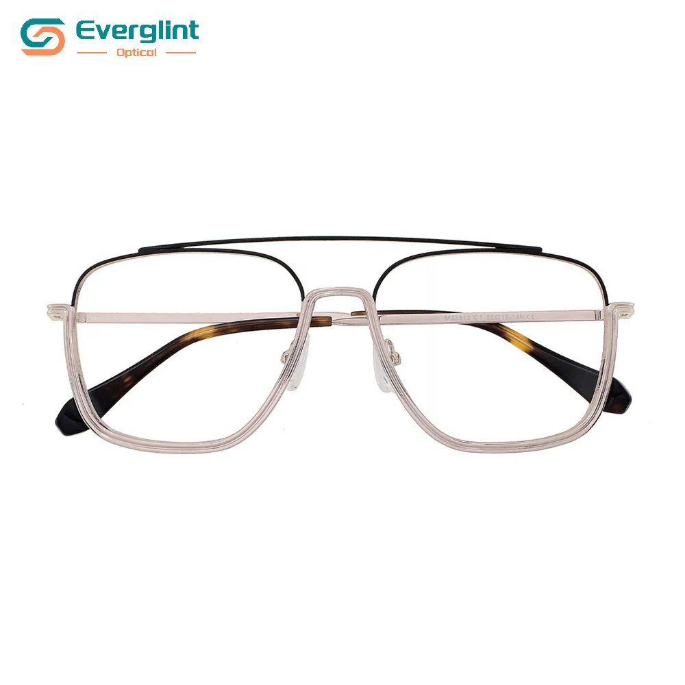 Sophisticated Premium-grade Top Bar Metal Male Optical EGM15067 