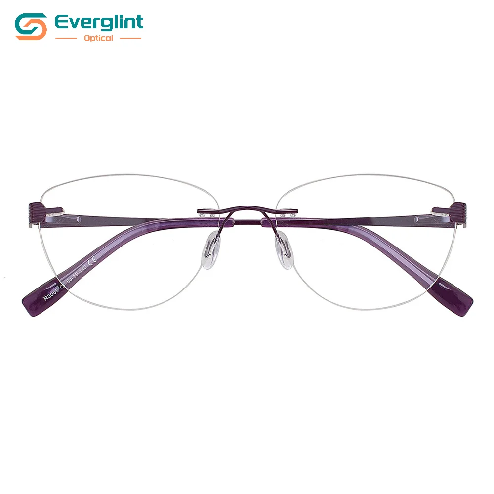 Top-notch Rimless Metal Unisex Optical EGM15059