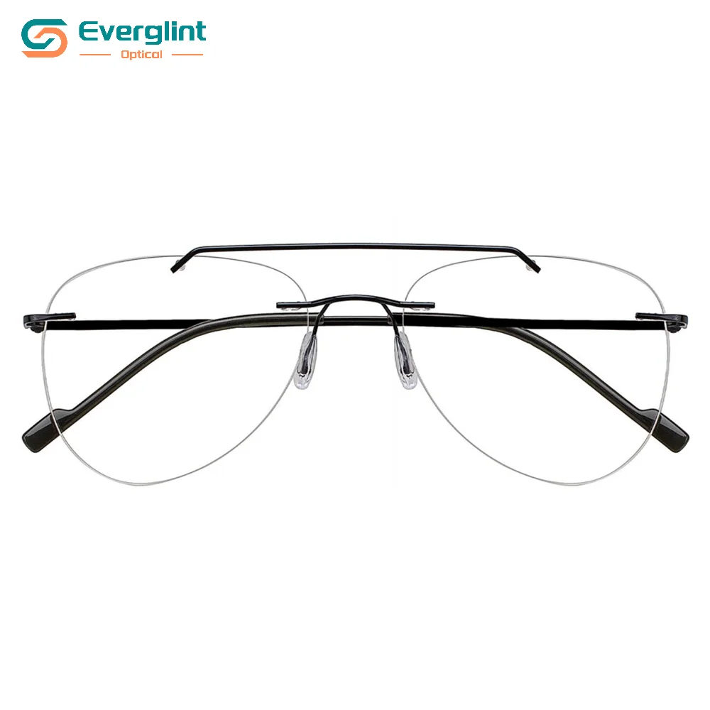 Trendy Superior Rimless Metal Unisex  Optical EGM15061 