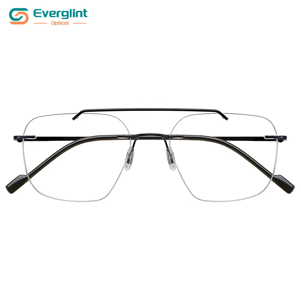 Original Top-tier Rimless Metal Unisex Optical EGM15062