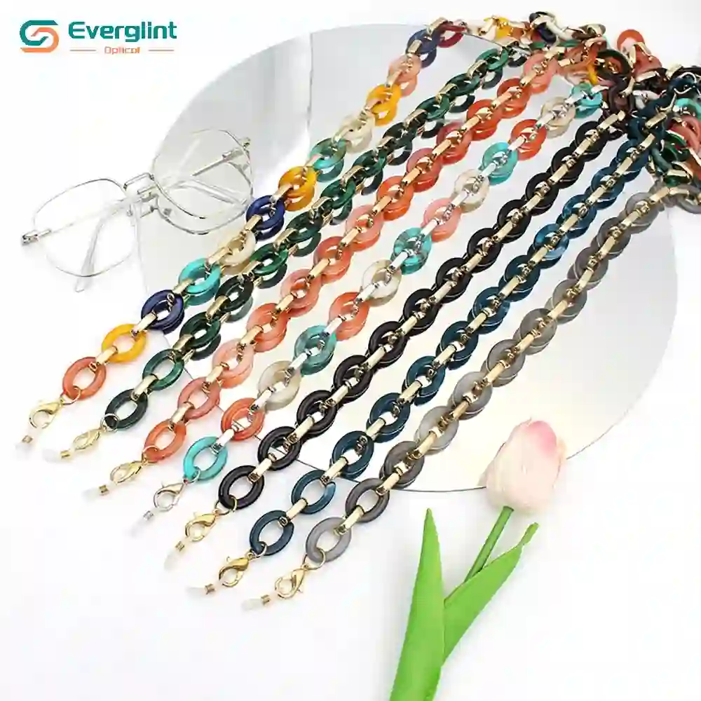Corlorful Plastic Glasses Chains EG50257-EG50265 Custom&Stock 
