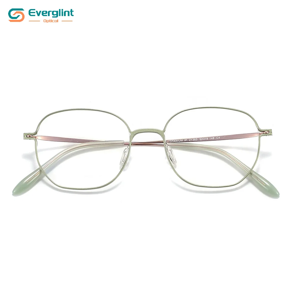 Stylish Top-quality Titanium Temple Optical EGI18317