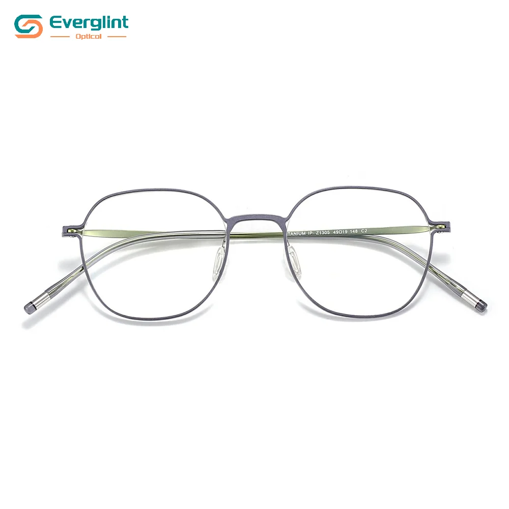 Stylish Top-quality Titanium Temple Optical EGI18319