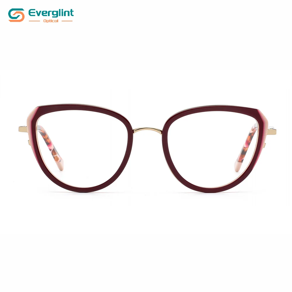 Stylish Lamination Acetate Female Optical EG17213
