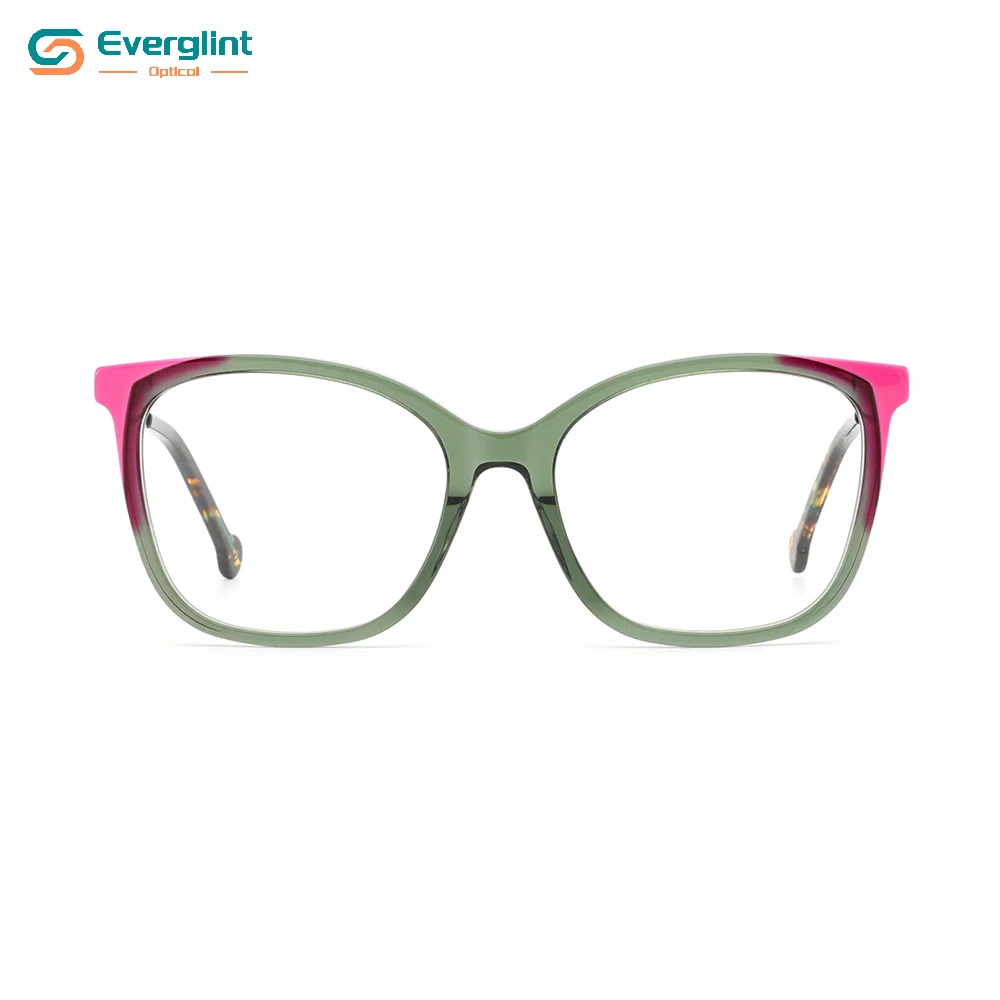 Stylish  Lamination Acetate Unisex Optical EG17214