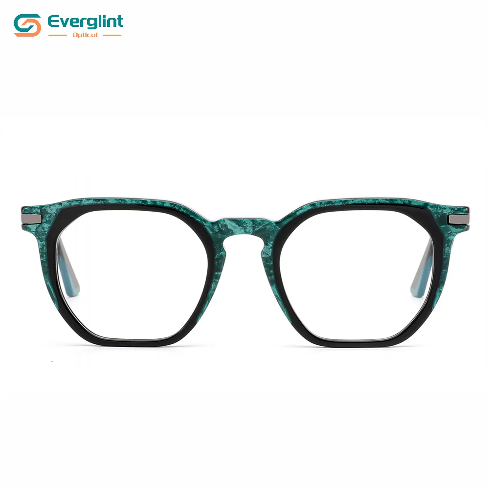 Stylish  Lamination Acetate Unisex Optical EG17217