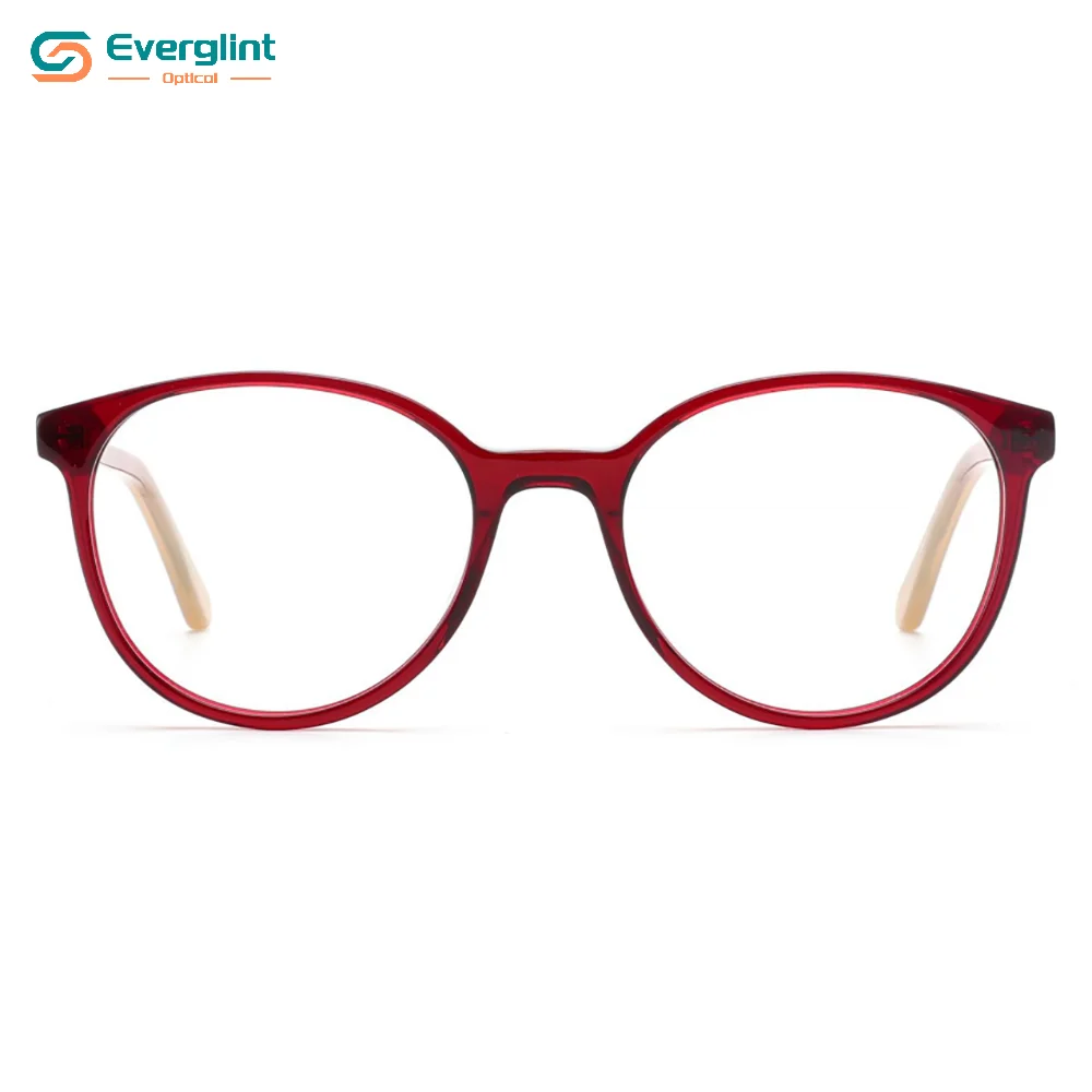 EGA18001 Casual-Wear Styles Unisex Acetate Optical 
