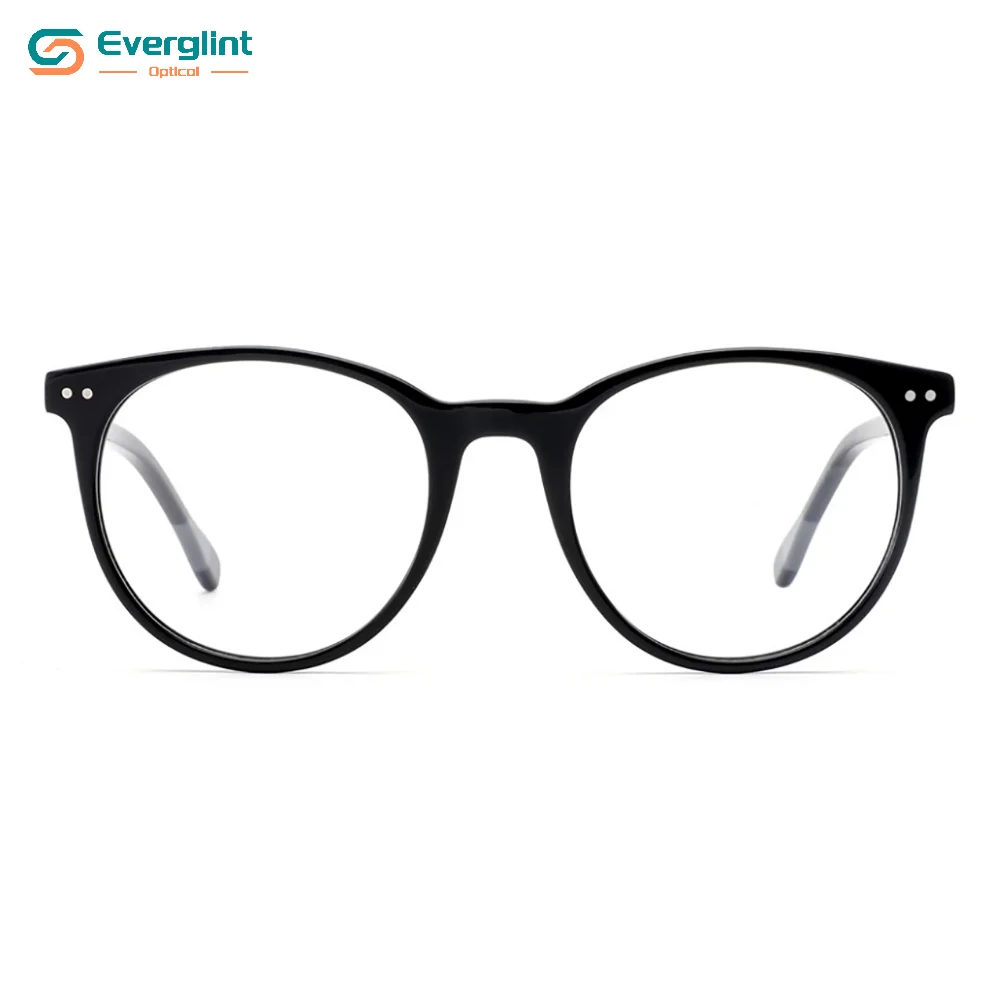 EGA18004 Casual-Wear Styles Unisex Acetate Optical 