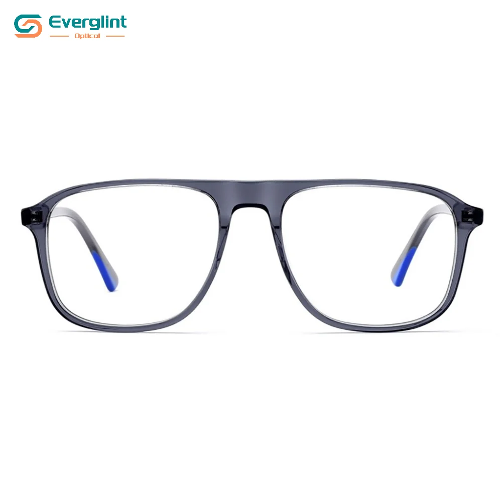 EGA18012 Casual-Wear Styles Unisex Acetate Optical 