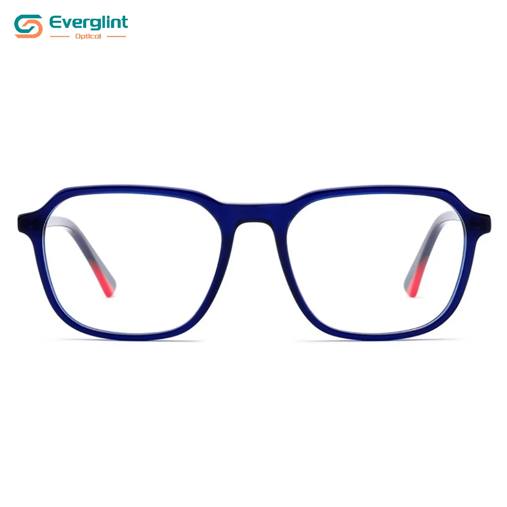 EGA18011 Casual-Wear Styles Unisex Acetate Optical 