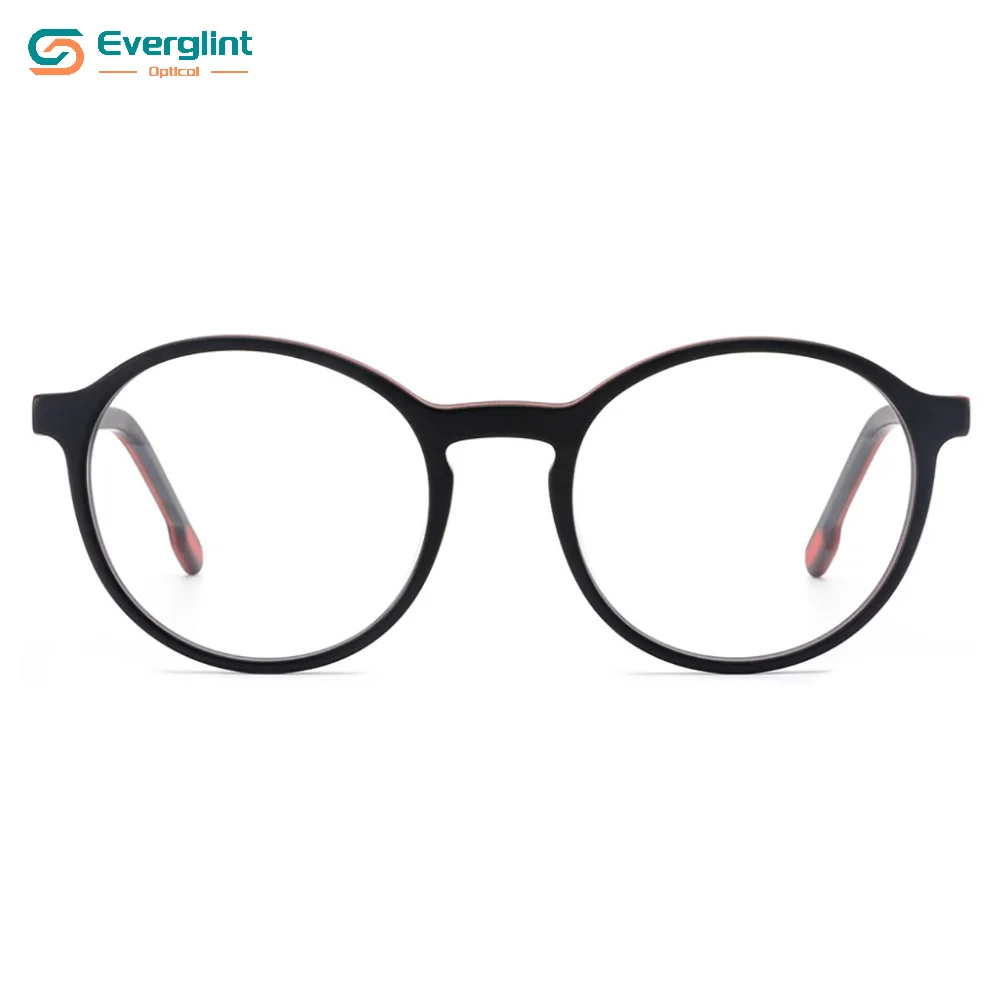 EGA18014 Casual-Wear Styles Unisex Acetate Optical 