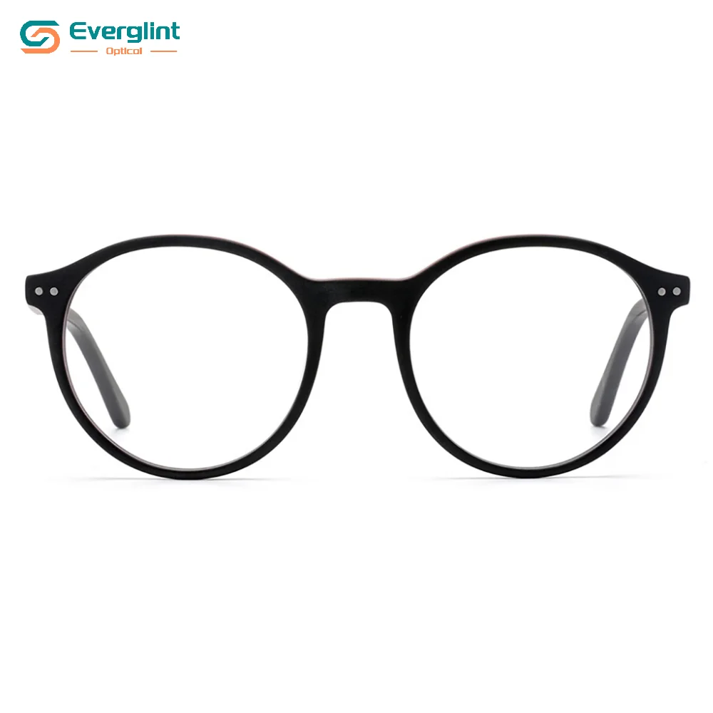 EGA18015 Casual-Wear Styles Unisex Acetate Optical 