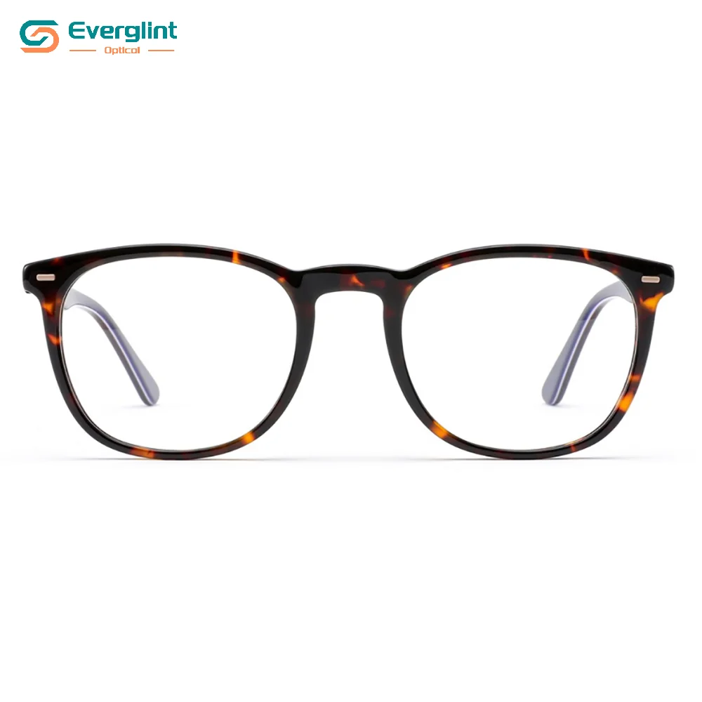 EGA18022 Casual-Wear Styles Unisex Acetate Optical 
