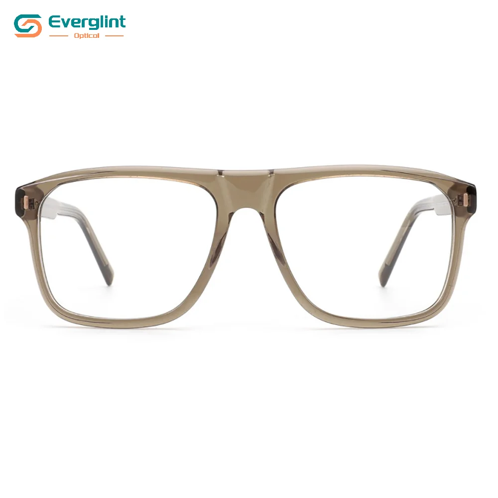 EGA18024 Casual-Wear Styles Unisex Acetate Optical 