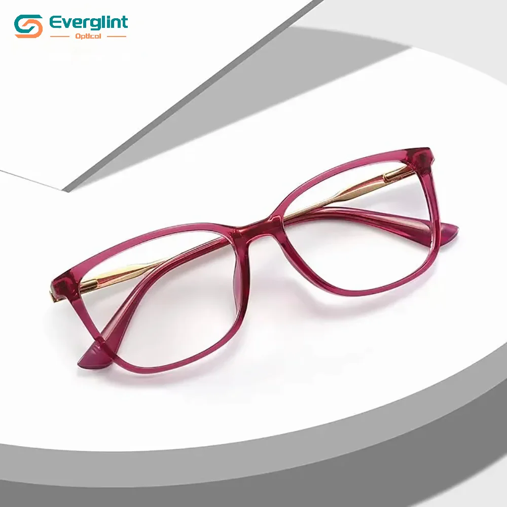 EG37 Wayfar Square Blue Light Blocking Reading Glasses Women's Prescription Glasses Computer Glasses