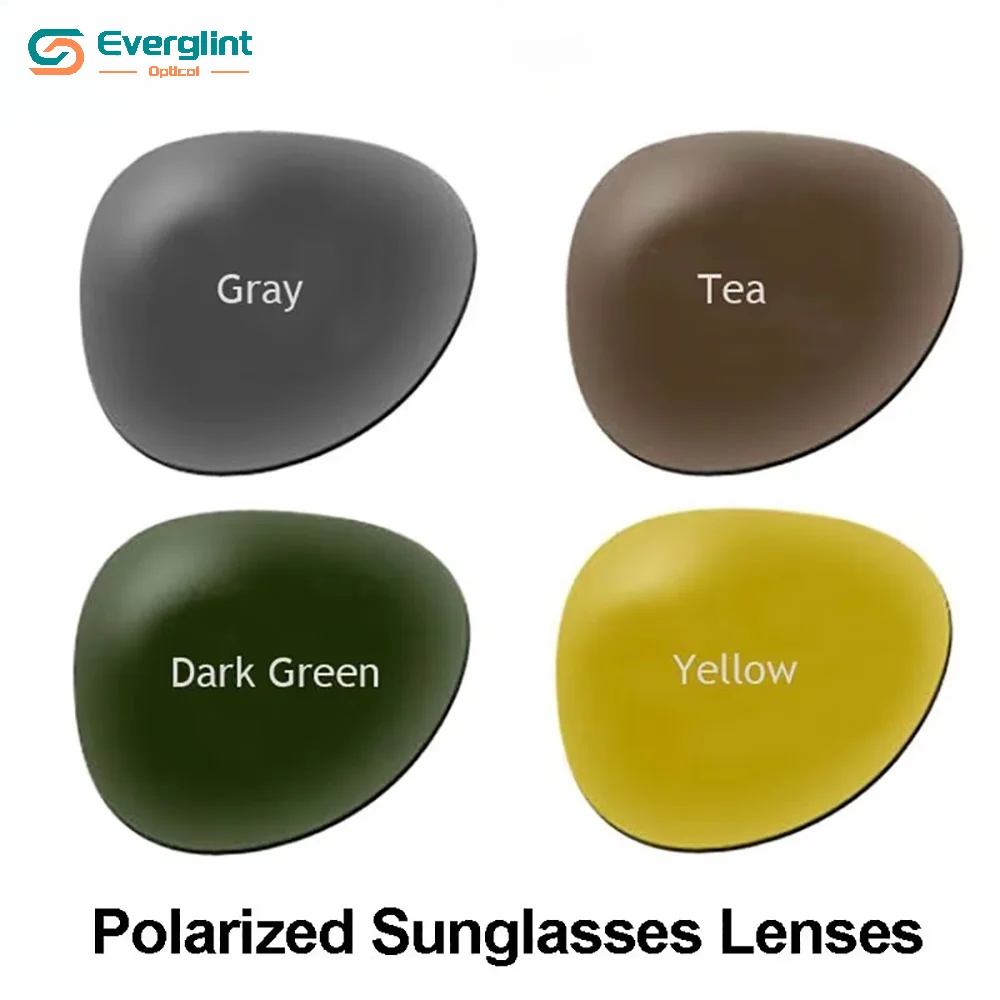  Polarized Prescription Aspheric Lens Made of CR-39 Resin Myopia Sunglasses Lenses Polarized Coating